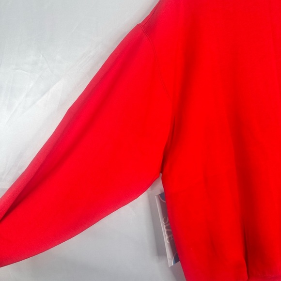 VTG NWT Special Events Red and White Men's Sweater Size 22/42 - Picture 10 of 11